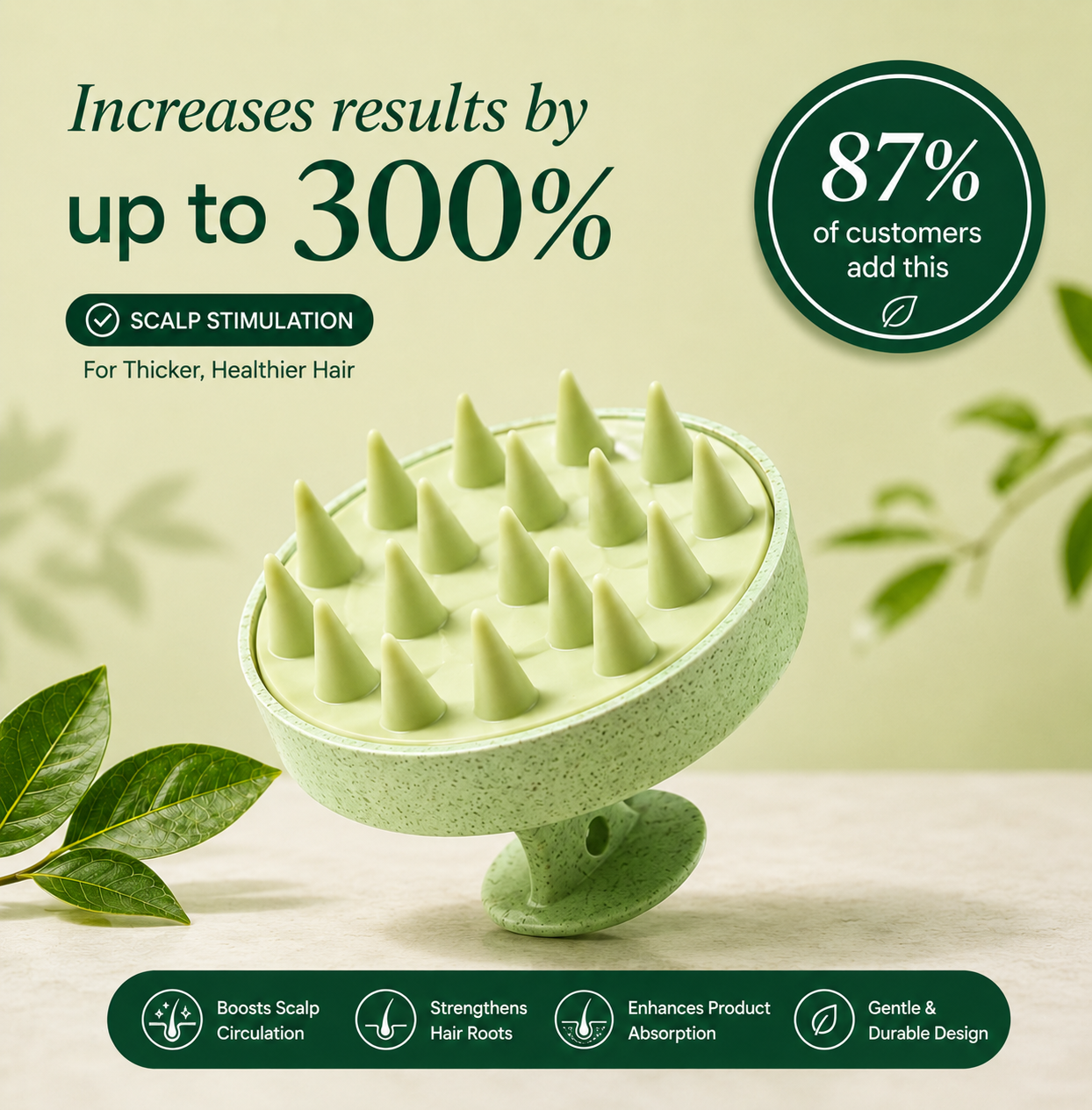 Scalp Activator Brush — Completes the System
