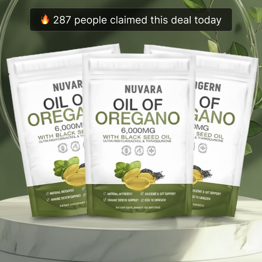 Oil Of Oregano Softgels - 3 Pack (Early Black Friday - 50% OFF)