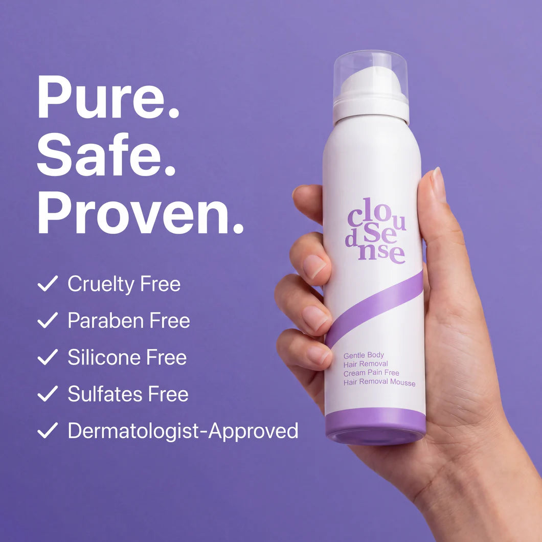 Cloud Sense — Razor-Free, Pain-Free Hair Removal In 10 Minutes