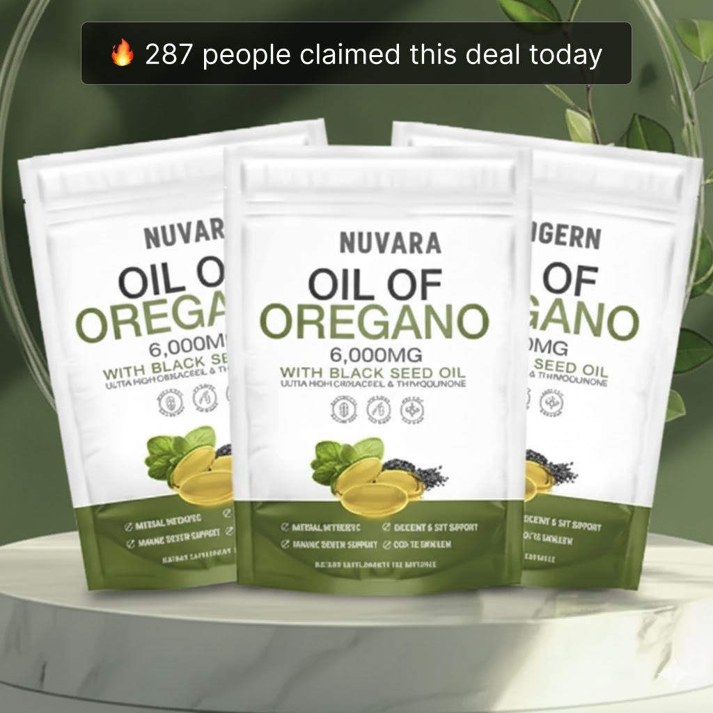 Oil Of Oregano Softgels - 3 Pack (Early Black Friday - 50% OFF)