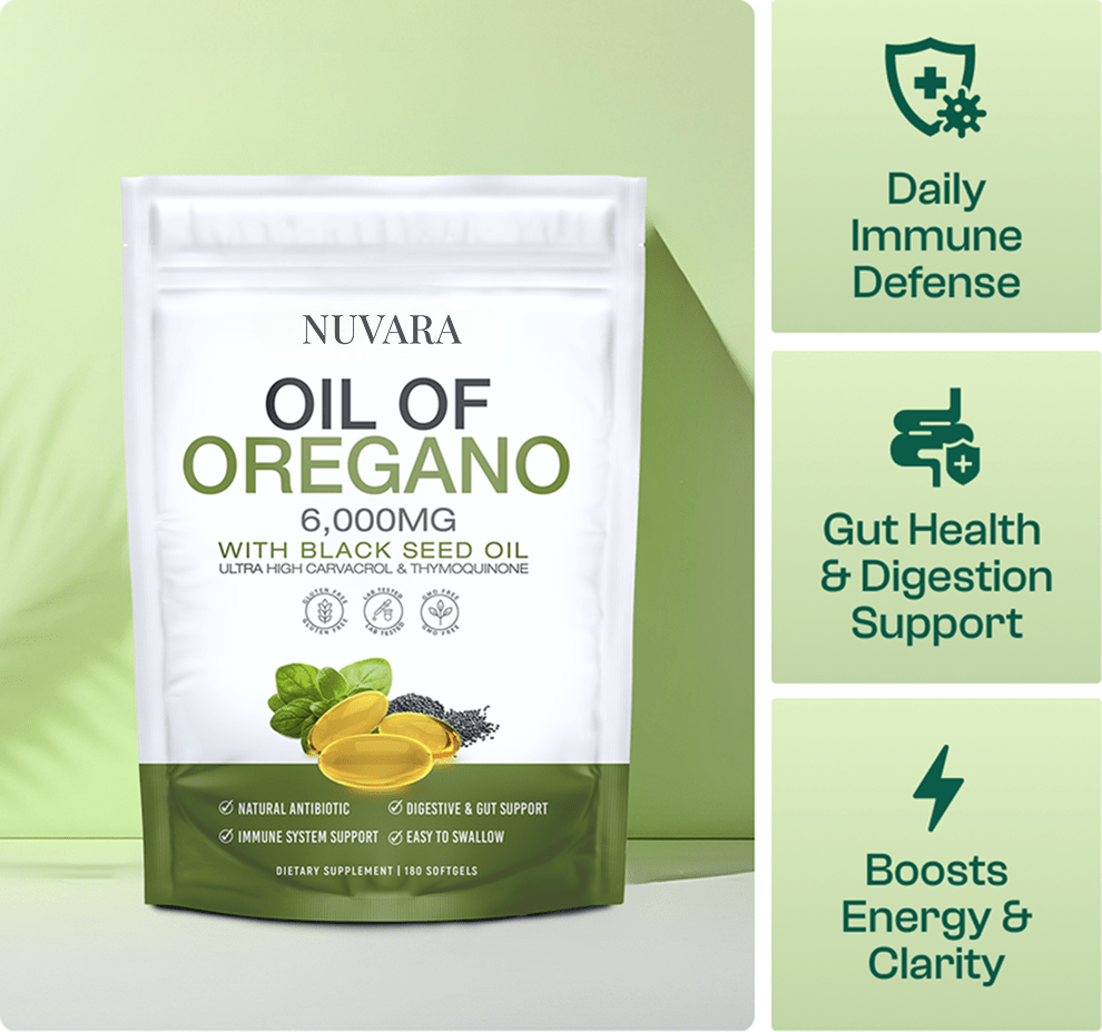 Oil Of Oregano Softgels - 3 Pack (Early Black Friday - 50% OFF)