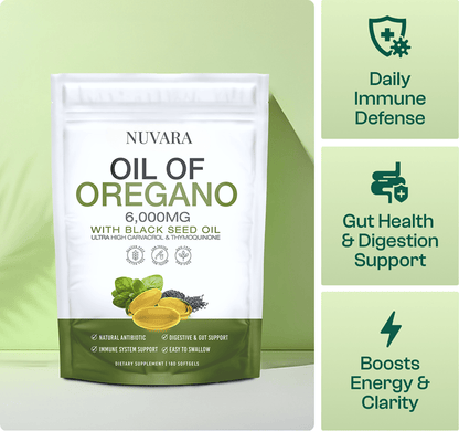 Oil Of Oregano Softgels - 3 Pack (Early Black Friday - 50% OFF)